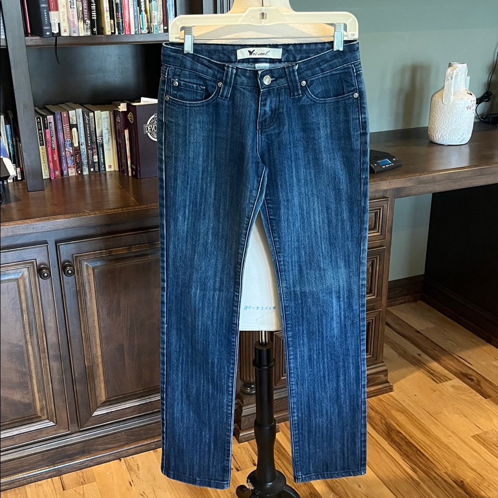 Wet Seal Jeans Womens 5 Straight Leg